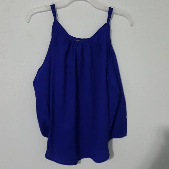 Royal Blue Blouse - Picture 4 of 4